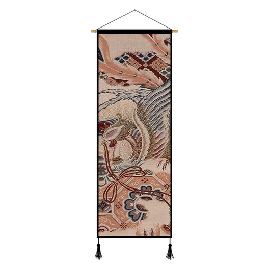 Tapiz Colgante Estilo Japonés con Grúa para Sala de Estar - Image 12