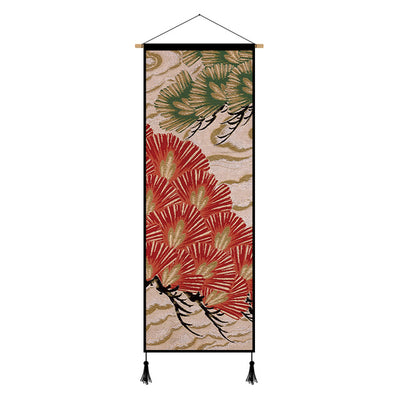 Tapiz Colgante Estilo Japonés con Grúa para Sala de Estar - Image 6