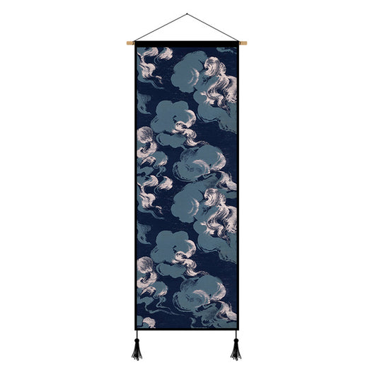 Tapiz Colgante Estilo Japonés con Grúa para Sala de Estar - Image 7