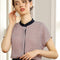 Blusa Estampada de Gasa para Mujer - Top Ligero de Manga Corta Perfecto para Verano