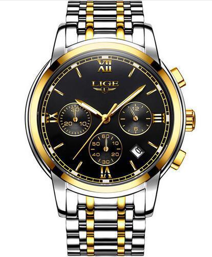 Reloj de Cuarzo para Hombre con Banda de Acero Inoxidable - Image 16