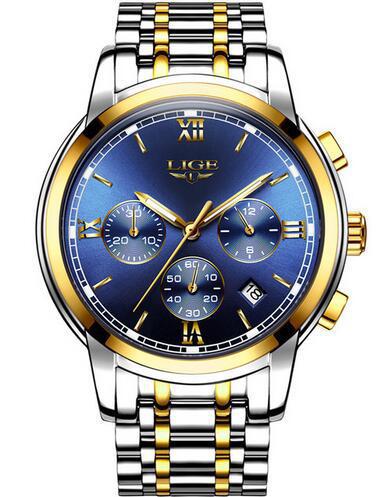Reloj de Cuarzo para Hombre con Banda de Acero Inoxidable - Image 2
