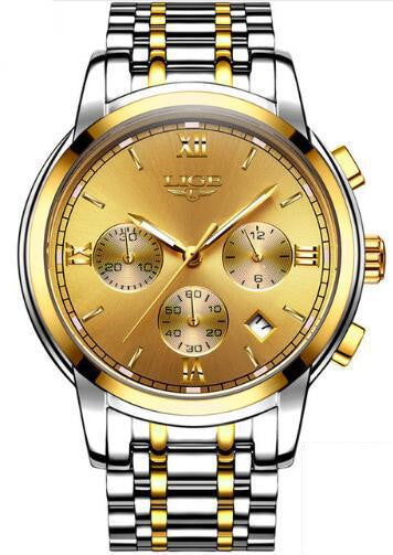 Reloj de Cuarzo para Hombre con Banda de Acero Inoxidable - Image 3