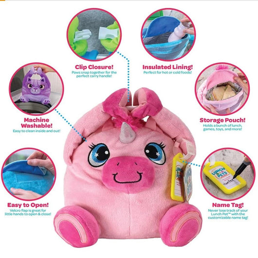 Lonchera Térmica Infantil con Diseño de Animales Peluche - Image 13
