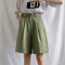 Shorts Anchos de Cinco Puntos con Corte Relajado