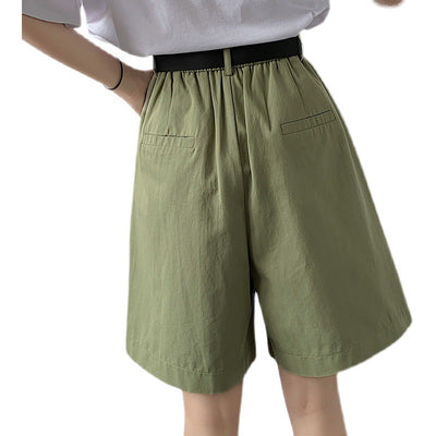 Shorts Anchos de Cinco Puntos con Corte Relajado - Image 3