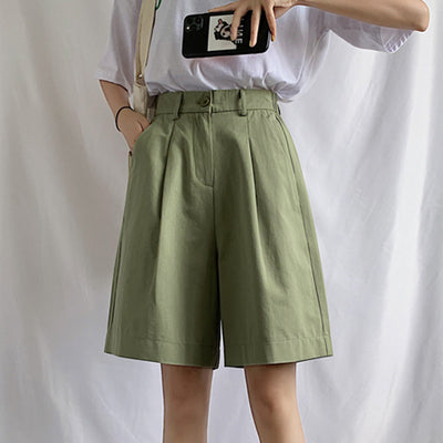 Shorts Anchos de Cinco Puntos con Corte Relajado - Image 5