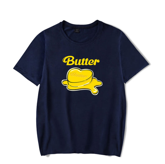 Camiseta Butter Butter Loose de Algodón para Hombre y Mujer - Image 18