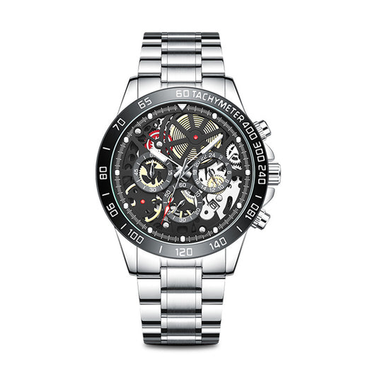 Reloj de Cuarzo para Hombre con Diseño Hueco Moderno - Image 10