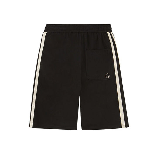 Pantalones Cortos Casuales para Hombre con Detalles de Costura Bordada - Image 2