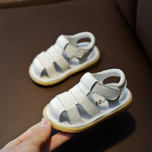 Sandalias de Cuero Genuino para Niños y Bebés