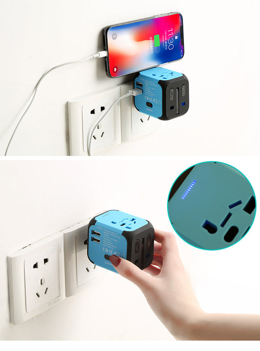 Adaptador de Viaje Universal - Estándares Alemán, Europeo y Británico - Image 13