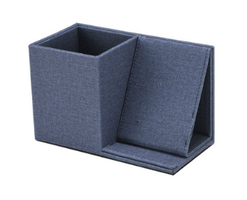 Organizador de Escritorio con Cargador Inalámbrico y Soporte para Bolígrafos - Image 3