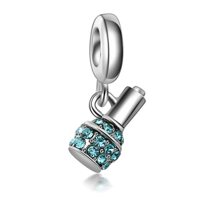 Pulsera de Encanto Rojo Viral con Colgante Azul Océano - Image 34