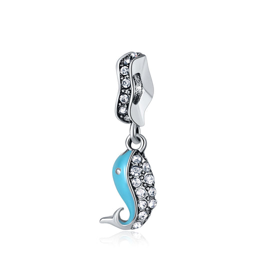 Pulsera de Encanto Rojo Viral con Colgante Azul Océano - Image 12
