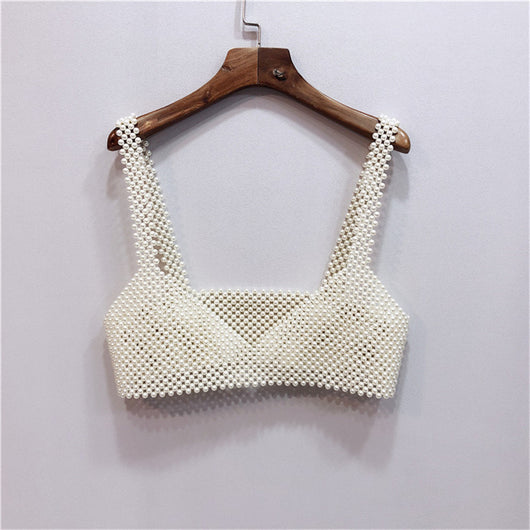 Chaleco Envolvente de Perlas para Mujer - Abrigo Exterior Versátil - Image 4
