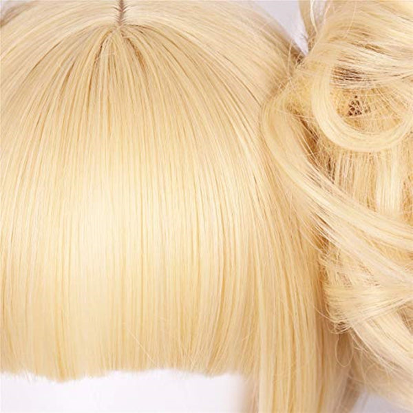 Peluca Cosplay My Hero Academia Cabello Dividido Estilo Crossed