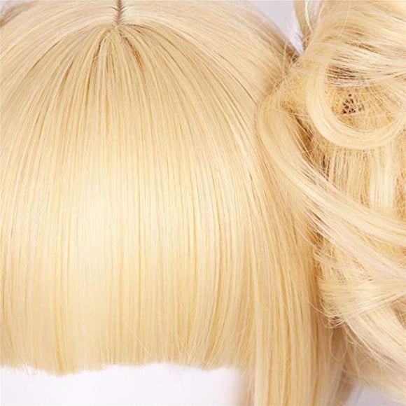 Peluca Cosplay My Hero Academia Cabello Dividido Estilo Crossed