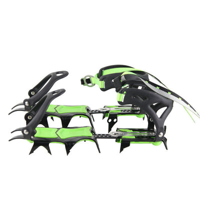 Crampones Profesionales con Garras de Acero para Hielo y Nieve