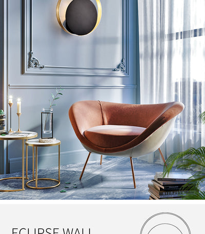 Lámpara de Pared Nórdica Negra de Diseño Moderno para Sala - Image 11