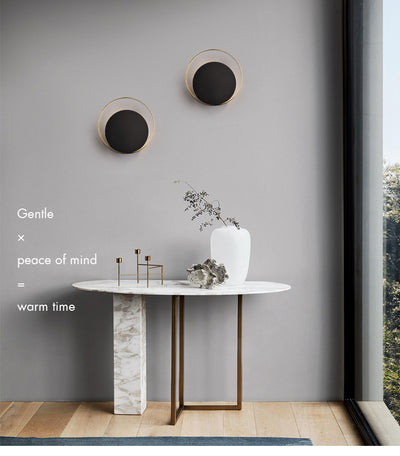 Lámpara de Pared Nórdica Negra de Diseño Moderno para Sala - Image 3