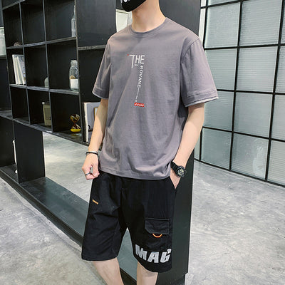 Camiseta Hombre Hip-hop Estilo Coreano Manga Corta Suelta y Casual - Image 11