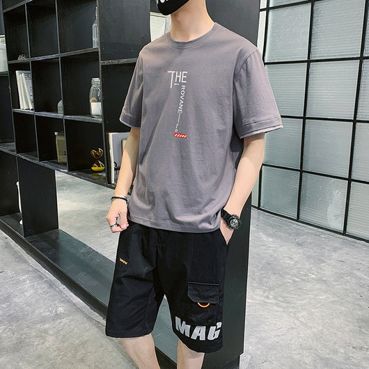 Camiseta Hombre Hip-hop Estilo Coreano Manga Corta Suelta y Casual - Image 11