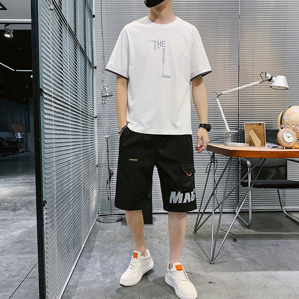 Camiseta Hombre Hip-hop Estilo Coreano Manga Corta Suelta y Casual - Image 5