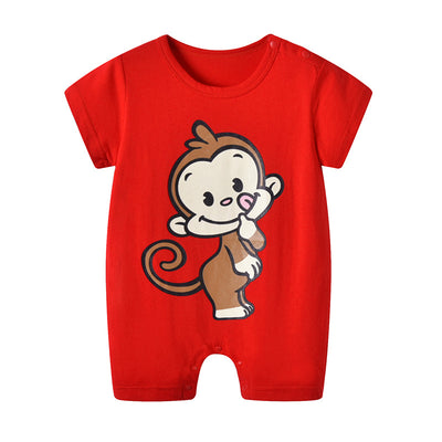 Pijama Enterizo para Bebé con Estampado - Manga Corta - Image 3