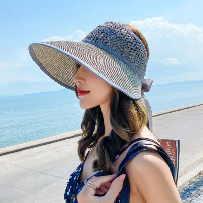 Sombrero de Ala Ancha para Mujer con Protección UV - Plegable y Transpirable - Image 2