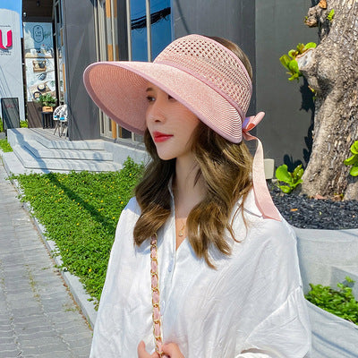 Sombrero de Ala Ancha para Mujer con Protección UV - Plegable y Transpirable