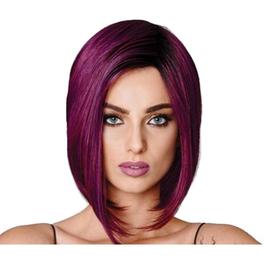 Peluca Bob Corto Liso Estilo Europeo y Americano para Mujer - Image 8
