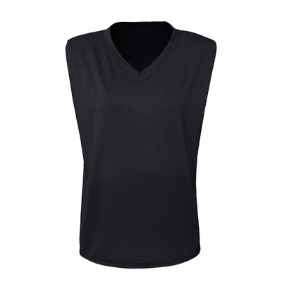Blusa Escotada con Hombreras sin Mangas - Image 8