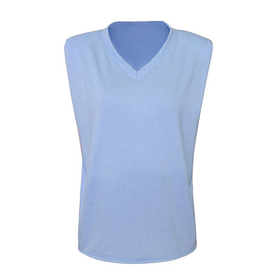Blusa Escotada con Hombreras sin Mangas - Image 4