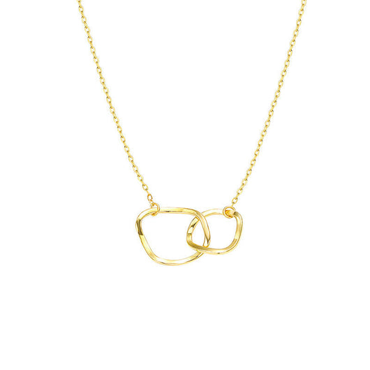Collar de Plata Esterlina 925 Cuadrado Irregular para Mujer - Image 8