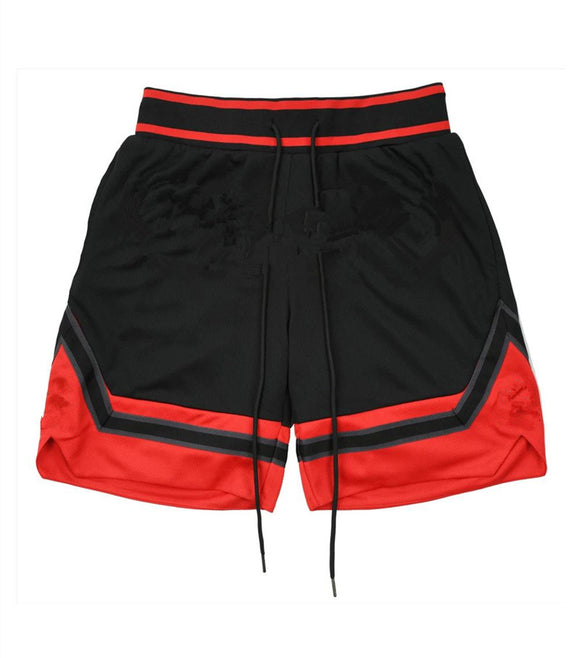 Pantalones Cortos Deportivos de Secado Rápido Tres Puntos para Hombre