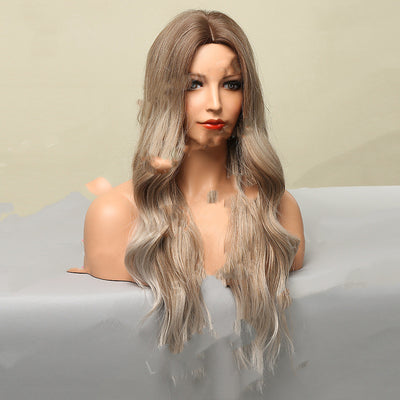 Peluca Larga Rizada sin Flequillo - Cabello Sintético Premium - Image 8