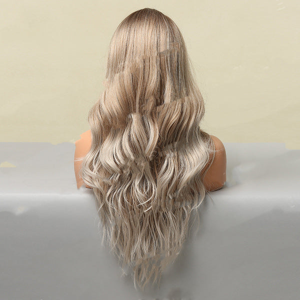 Peluca Larga Rizada sin Flequillo - Cabello Sintético Premium - Image 4