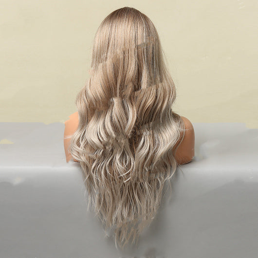 Peluca Larga Rizada sin Flequillo - Cabello Sintético Premium - Image 4