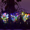Lámpara Solar LED Decorativa Impermeable para Jardín - Luz Floral Exterior