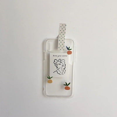 Funda iPhone Retro Art Portrait - Compatible con iPhone 12, 11, XR, XS Max y 8 Plus - Image 7
