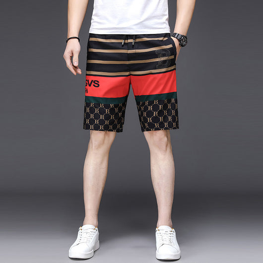 Pantalones Cortos de Playa Estampados para Hombre - Diseño Moderno y Cómodo - Image 10