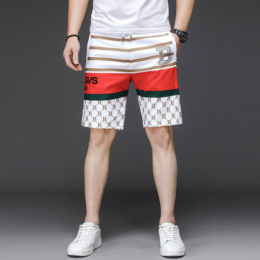Pantalones Cortos de Playa Estampados para Hombre - Diseño Moderno y Cómodo - Image 3