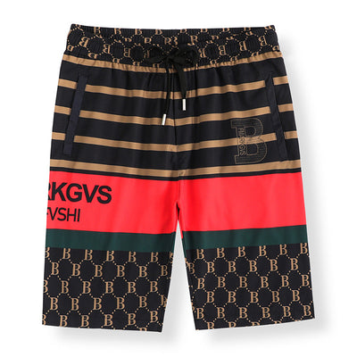 Pantalones Cortos de Playa Estampados para Hombre - Diseño Moderno y Cómodo - Image 4
