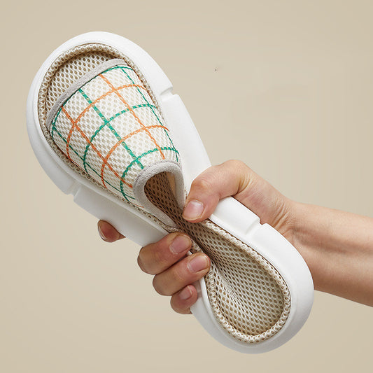 Sandalias y Pantuflas Silenciosas de Madera - Suela Suave para Pisos - Image 2