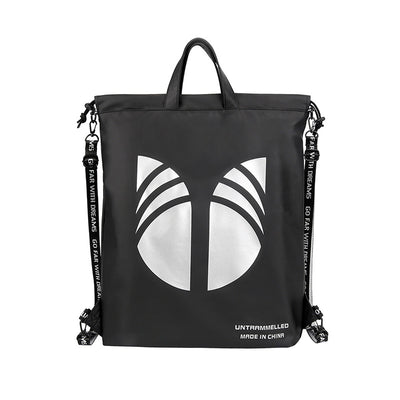 Mochila Deportiva con Bolsillos y Cordón Ajustable para Hombre - Image 5