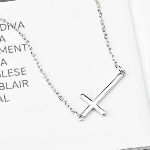 Colgante Cruz Urbano Hip-hop Personalidad Minimalista Europeo Americano