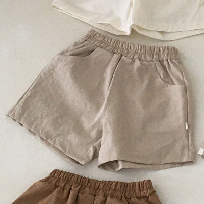 Shorts de Algodón y Lino para Bebé - Cómodos y Frescos para Verano - Image 10