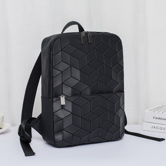 Mochila Geométrica Diamond para Computadora - Hombre y Mujer - Image 7