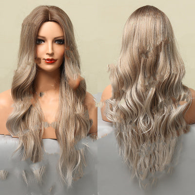 Peluca Larga Rizada sin Flequillo - Cabello Sintético Premium - Image 5
